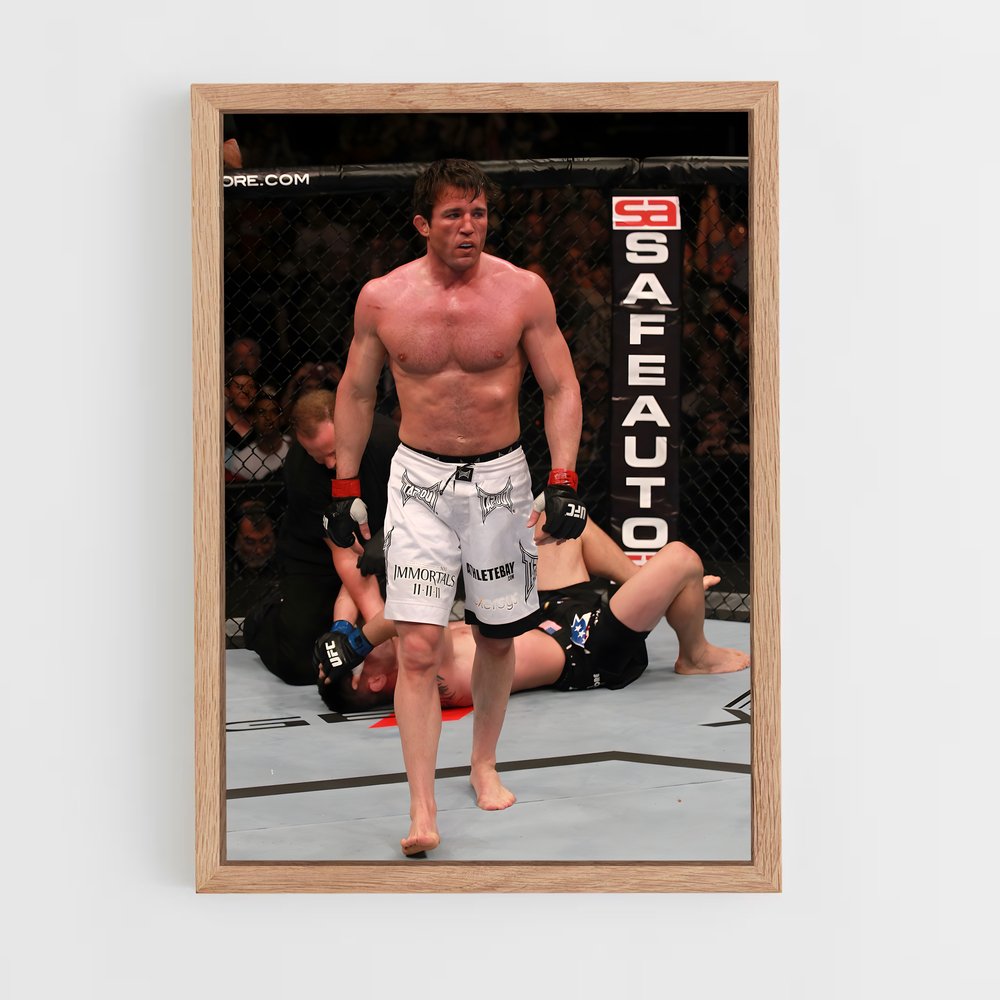 Poster Chael sonnen – affiche MMA (vue 4)
